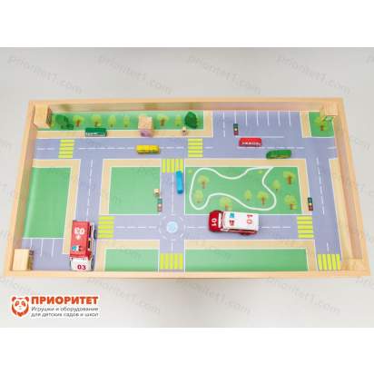 Игровой стол ПДД вид сверху