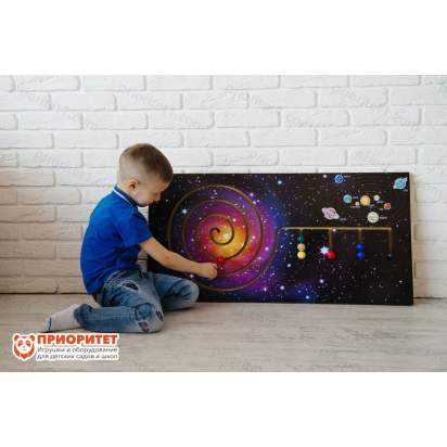 Панель лабиринт Космос для детского сада