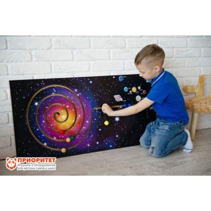 Панель лабиринт Космос для изучения движения планет