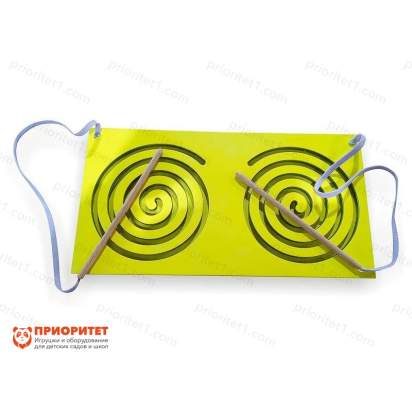 Межполушарная доска №22 окрашенная_3