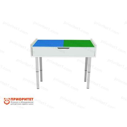 Лего-стол для конструирования «Юный инженер» белый 20_1