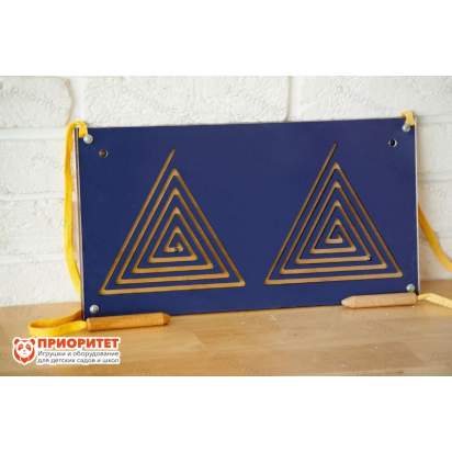 Тренажер для развития письма «Треугольники»_111