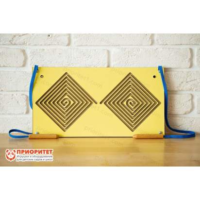 Тренажер для развития письма Ромбы