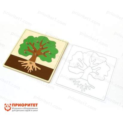 Комплект Монтессори «Ботанические рамки-вкладыши»