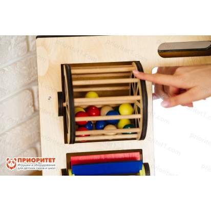 Тактильная панель Новые умения с вертящимся барабаном