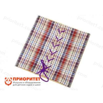 Рамка Монтессори со шнуровкой_1