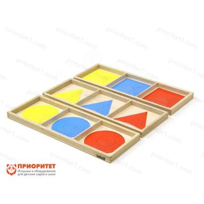 Игровой набор Монтессори «Круги, квадраты, треугольники»