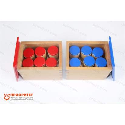 Игровой набор Монтессори «Шумовые коробочки»