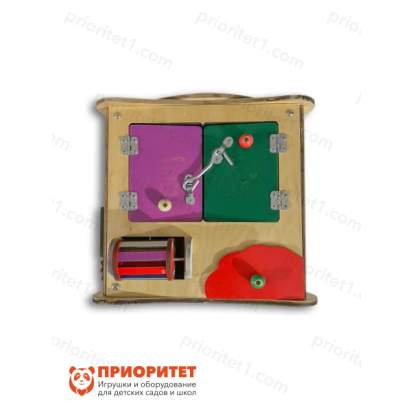 Бизикуб Счастливые часики вид слева