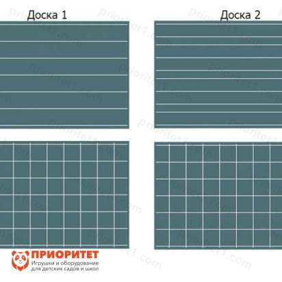 Грифельные доски для письма Монтессори (3 шт.) общий вид