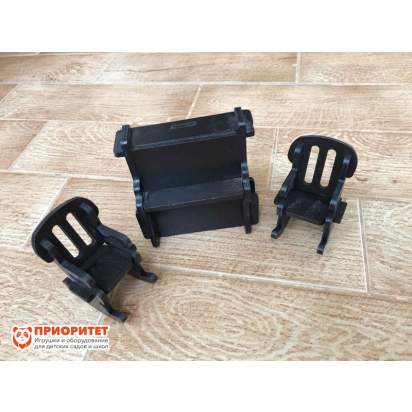 Мебель для кукольного домика маленькая страна стулья