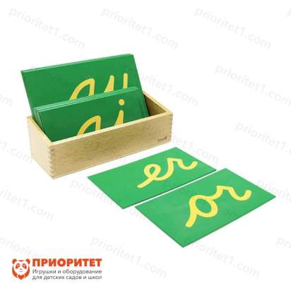 Игровой набор Монтессори «Английский язык. Диграфы»