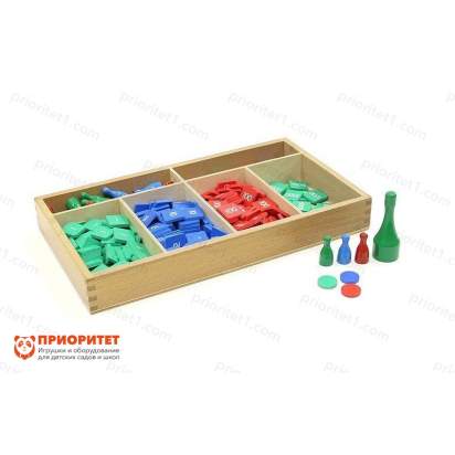 Игровой набор Монтессори «Игра с марками»