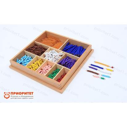 Игровой набор Монтессори «Ящик со стержнями для умножения»
