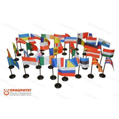Игровой набор Монтессори «Флаги стран Европы»
