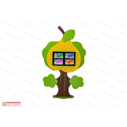 Интерактивная развивающая пристенная панель «Груша»
