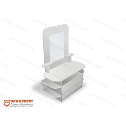 igrovoe-oborudovanie-ugolok-parikmahera-beloe