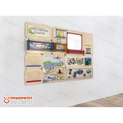 Дидактическая настенная панель «Край северный родной. ХМАО» 2