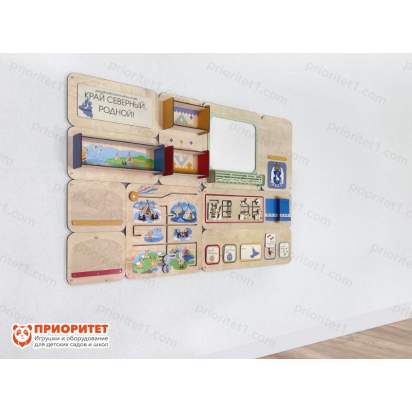 Дидактическая настенная панель «Край северный родной. ЯНАО» 2