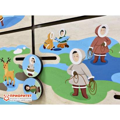 Дидактическая настенная панель «Край северный родной. ЯНАО» 6