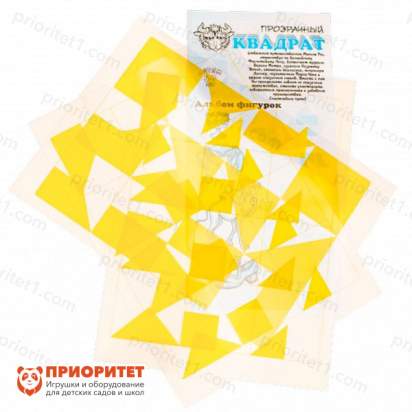 Игра «Прозрачный квадрат» (желтый)