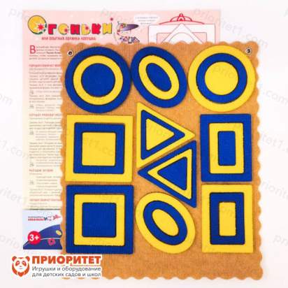 Игра «Огоньки Ларчик» (ковролин, желто-синий)