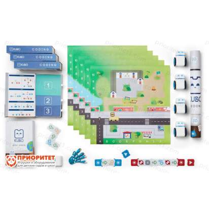 Набор для 8-ми учащихся «Программирование с КУБО» состав