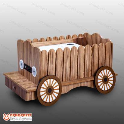 Стилизованный световой стол «Телега» 2