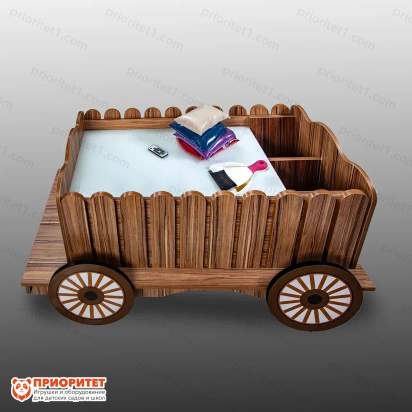 Стилизованный световой стол «Телега» 5