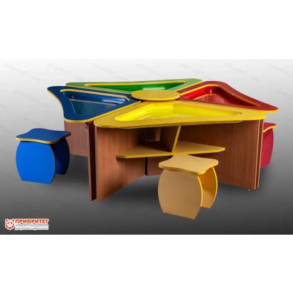 Тактильный песочный комплекс «Ромашка» 4