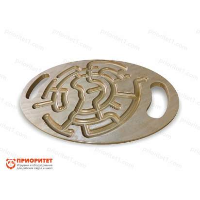 Набор тактильно-развивающих панелей-лабиринтов «Балансиры для рук» из фанеры