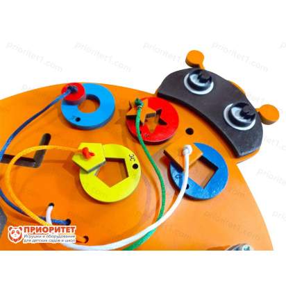 Бизиборд «Божья коровка» с вкладышами