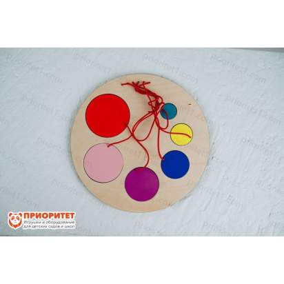 Тактильно-развивающая панель «Палитра»_6