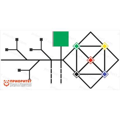 Стол для соревнований по робототехнике поле 3