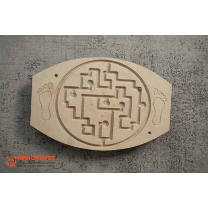 Балансировочная доска-лабиринт Для ножек №1 (натуральная) 4