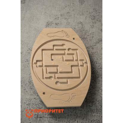 Балансировочная доска-лабиринт Для ножек №5 (натуральная) 2