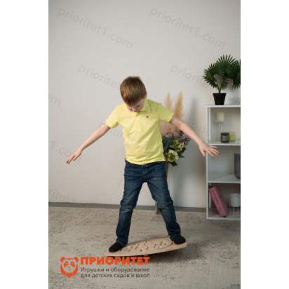 Балансировочная доска-лабиринт Для ножек №5 (натуральная) 3