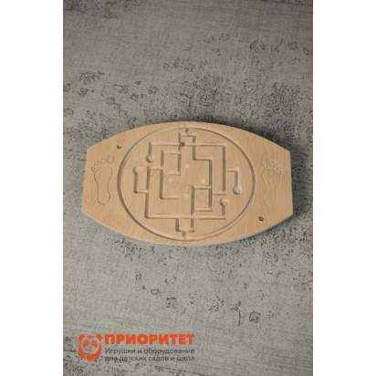 Балансировочная доска-лабиринт Для ножек №5 (натуральная)