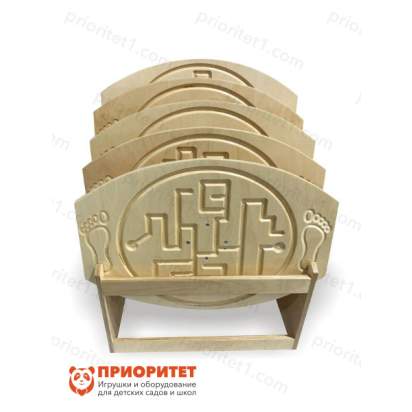 Набор балансировочных досок-лабиринтов «Для ножек» для реабилитации