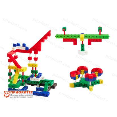 Набор для конструирования «Парк развлечений» (350 деталей) для детей