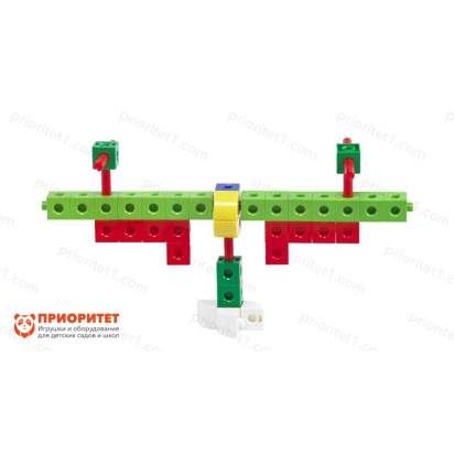 Набор для конструирования «Парк развлечений» (350 деталей) самолет