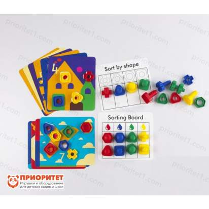 Набор «Гайки и болтики» с карточками