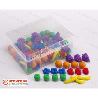 Набор фигурок для счета «Фрукты» (108 шт)