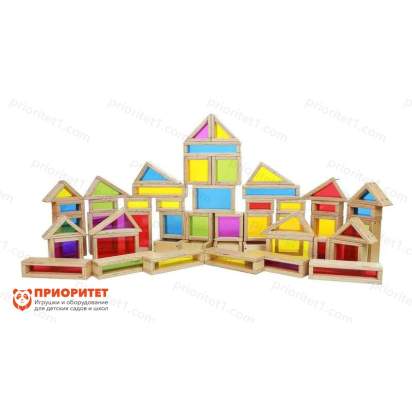 Игровой набор «Радужные блоки» (51 шт)