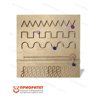Настенный модуль для упражнений в развитии запястья «Учусь писать» общий вид