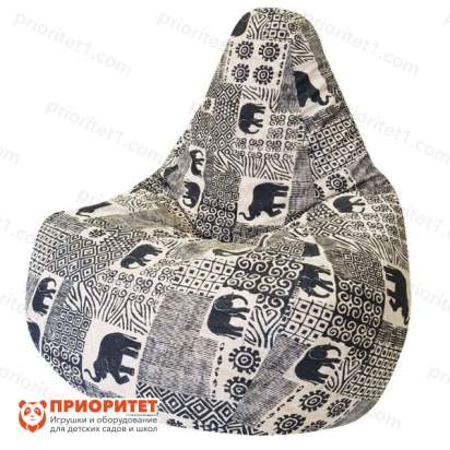 Кресло-мешок «Груша. Бенгала» (жаккард)