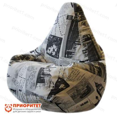 Кресло-мешок «Груша. Биг-бен» (жаккард)