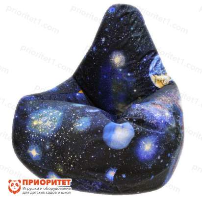 Кресло-мешок «Груша. Космос» (жаккард)