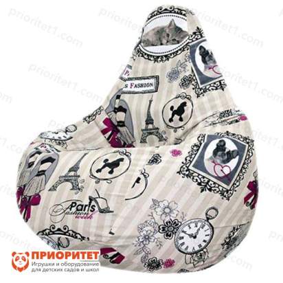 Кресло-мешок «Груша. Кэнди» (жаккард)