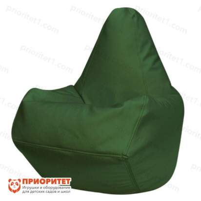 Кресло-мешок «Груша» (экокожа, зеленый)